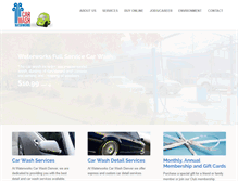 Tablet Screenshot of carwash-waterworks.com